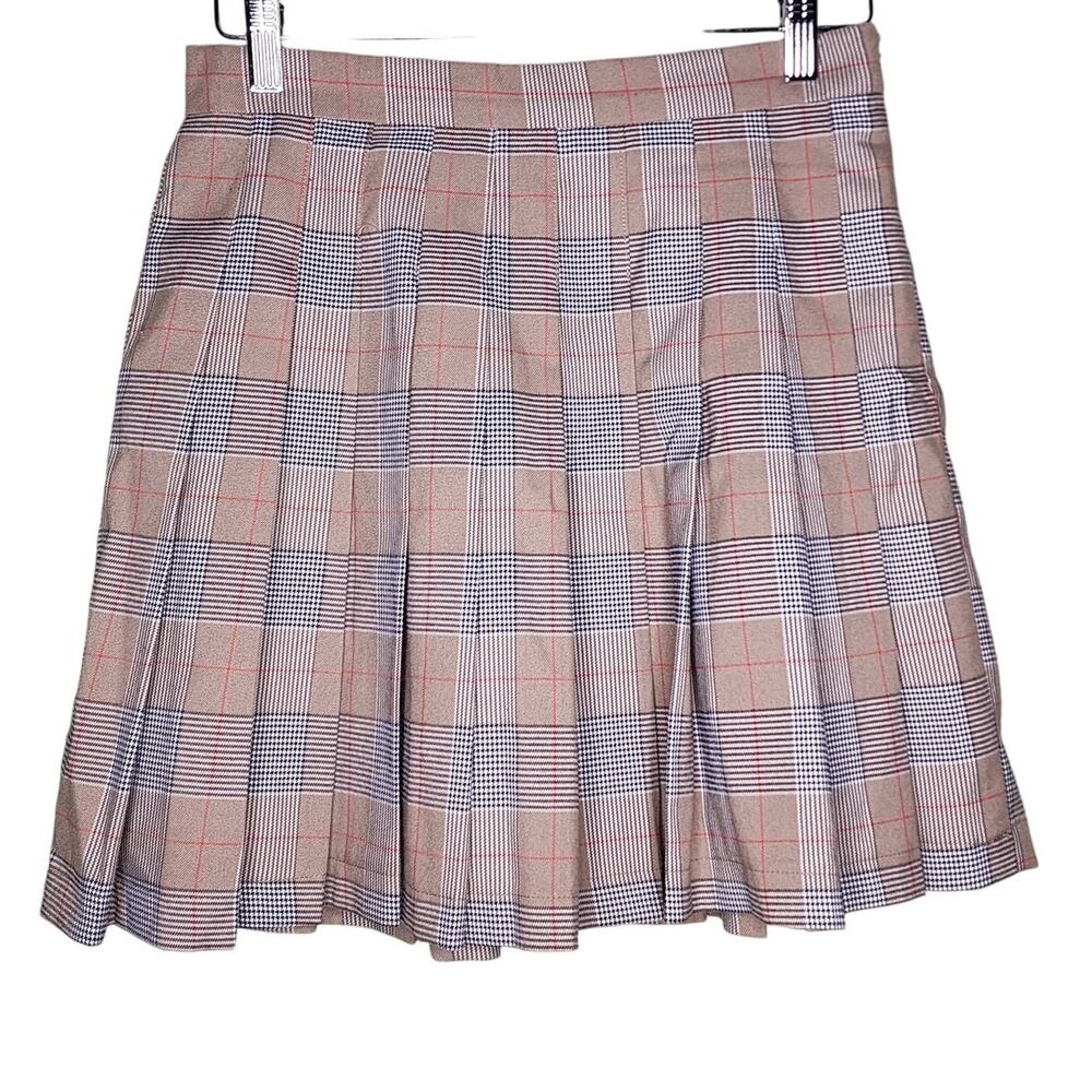 Bagatelle Pleated Skirt S‎ Tartan Plaid Classic Preppy Schoolgirl Academia Y2K